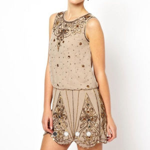 Frock and Frill Beaded Flapper Dress